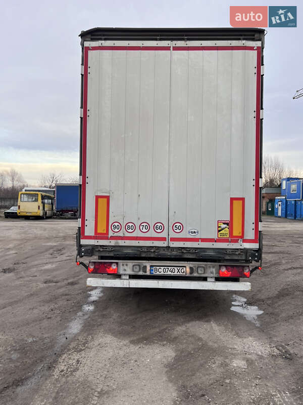 Тентований борт (штора) - напівпричіп Schmitz Cargobull S01 2010 в Львові