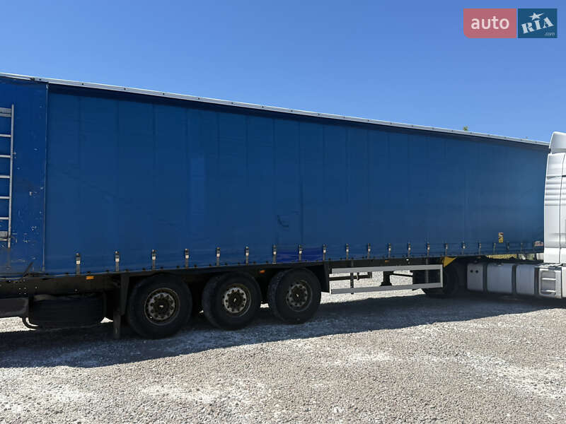 Тентований борт (штора) - напівпричіп Schmitz Cargobull S01 2007 в Львові
