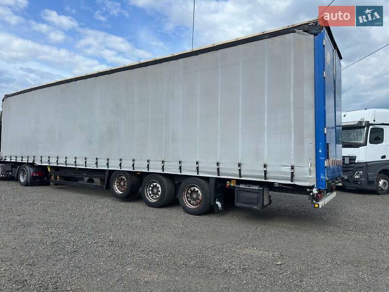 Тентований борт (штора) - напівпричіп Schmitz Cargobull S01 2007 в Луцьку