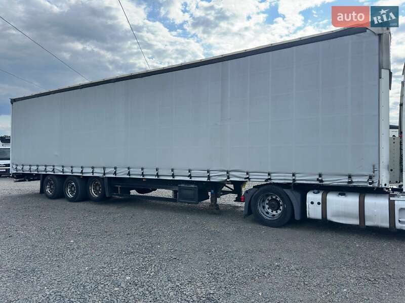 Тентований борт (штора) - напівпричіп Schmitz Cargobull S01 2007 в Луцьку