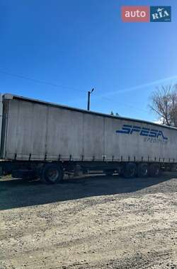 Тентований борт (штора) - напівпричіп Schmitz Cargobull S01 1998 в 