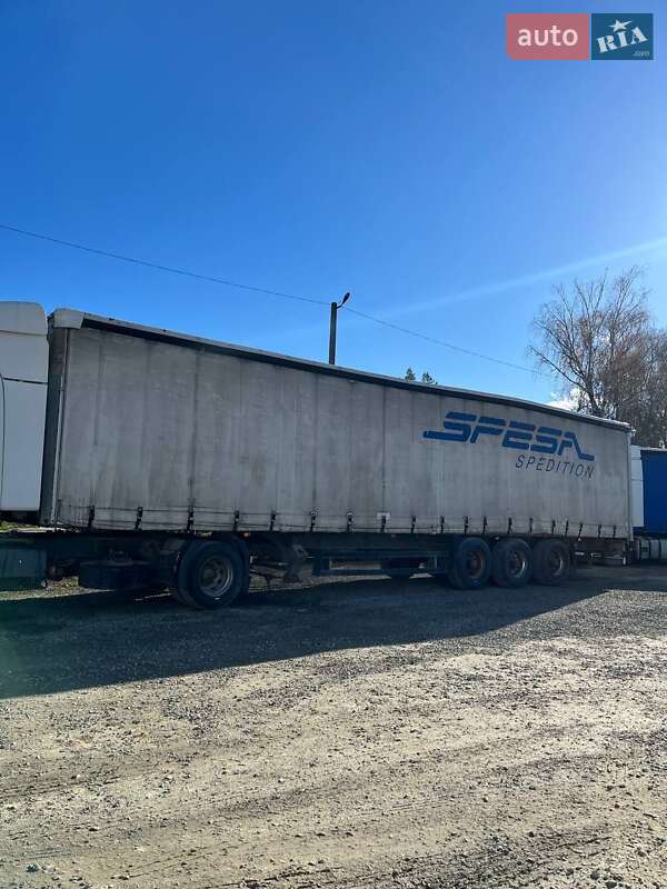 Тентованный борт (штора) - полуприцеп Schmitz Cargobull S01 1998 в Львове