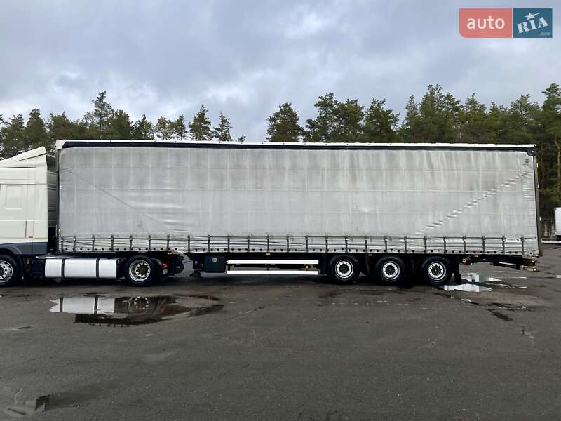 Тентований борт (штора) - напівпричіп Schmitz Cargobull S01 2008 в Києві