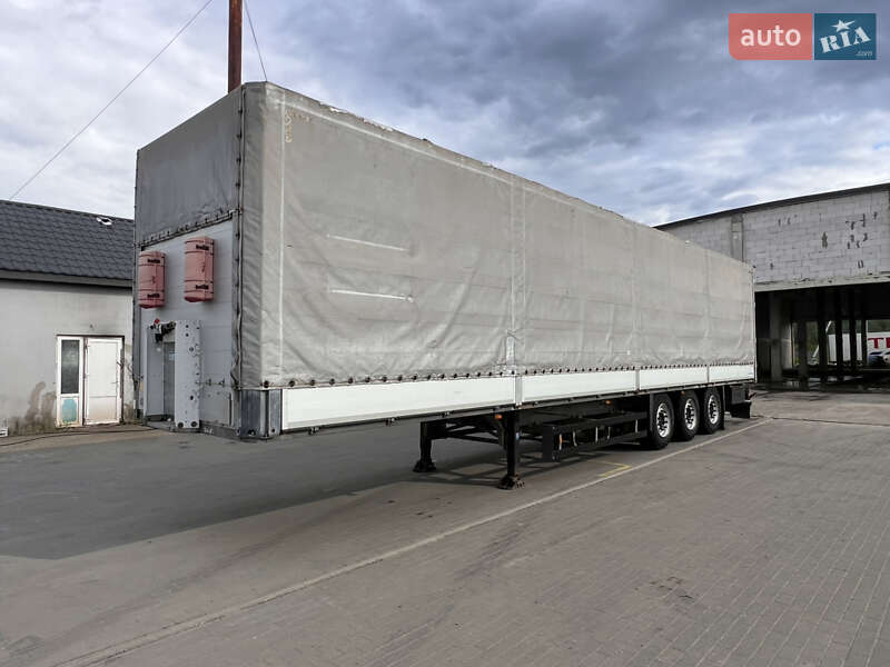 Тентований борт (штора) - напівпричіп Schmitz Cargobull S01 2011 в Тячеві