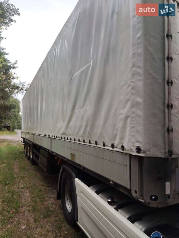 Тентований борт (штора) - напівпричіп Schmitz Cargobull S01 2008 в Києві