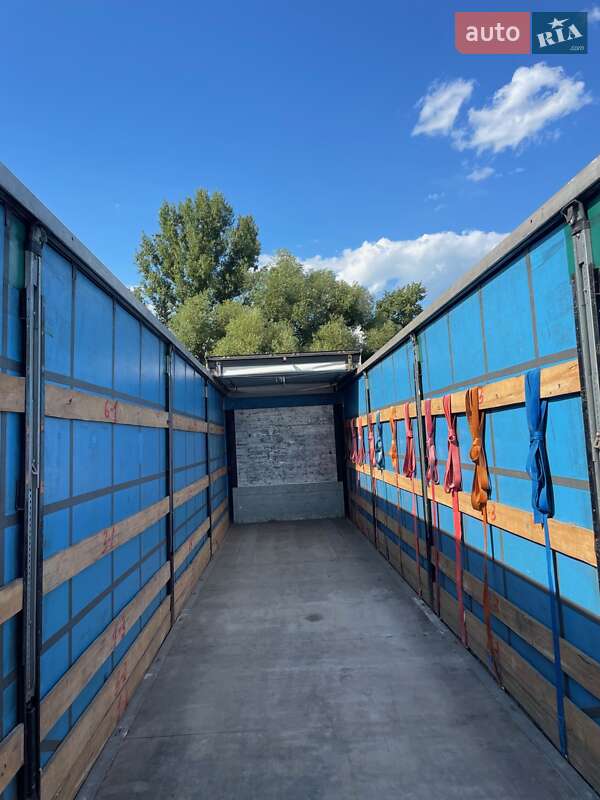 Тентованный борт (штора) - полуприцеп Schmitz Cargobull S01 2012 в Буче