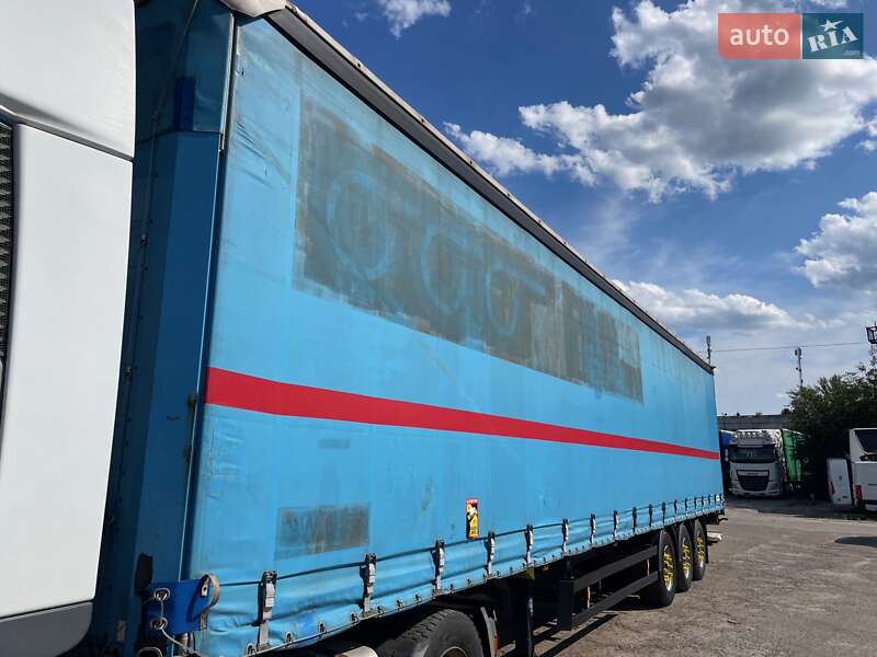 Тентованный борт (штора) - полуприцеп Schmitz Cargobull S01 2012 в Буче