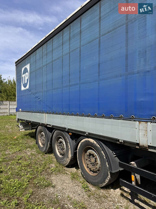 Тентованный борт (штора) - полуприцеп Schmitz Cargobull S01 2007 в Здолбунове