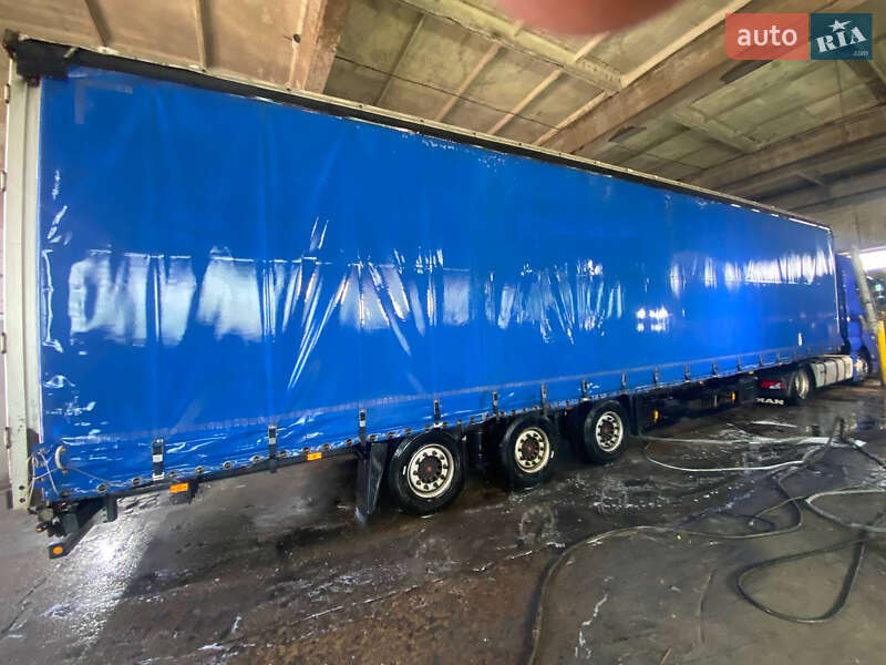 Тентованный борт (штора) - полуприцеп Schmitz Cargobull S01 2007 в Ковеле
