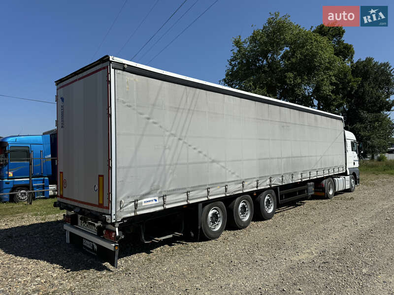 Тентований борт (штора) - напівпричіп Schmitz Cargobull S01 2013 в Чернівцях