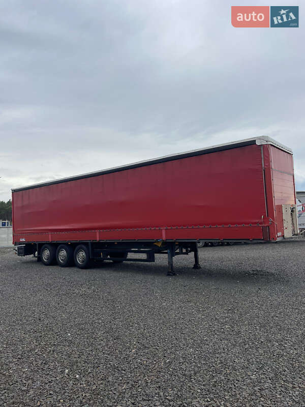 Тентованный борт (штора) - полуприцеп Schmitz Cargobull S01 2004 в 