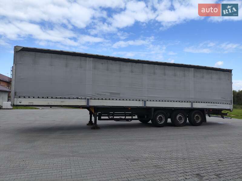 Бортовий напівпричіп Schmitz Cargobull S01 2008 в Городку