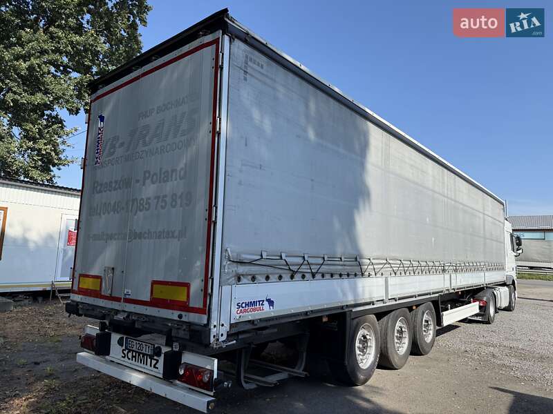 Тентованный борт (штора) - полуприцеп Schmitz Cargobull S01 2013 в Виннице