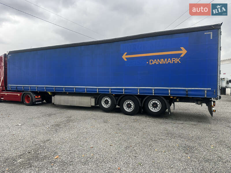 Тентованный борт (штора) - полуприцеп Schmitz Cargobull S01 2015 в Житомире
