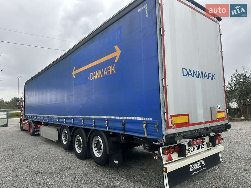 Тентованный борт (штора) - полуприцеп Schmitz Cargobull S01 2015 в Житомире