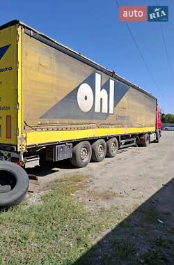Тентований борт (штора) - напівпричіп Schmitz Cargobull S01 2008 в 