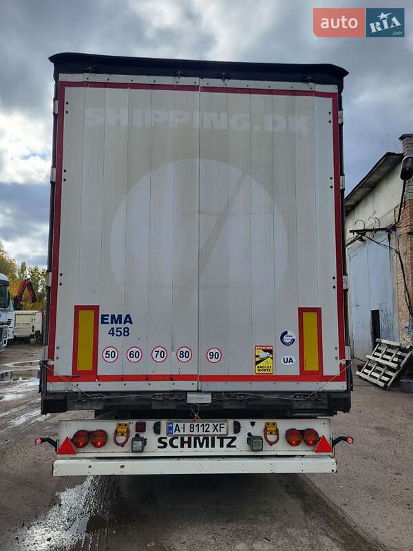 Тентований борт (штора) - напівпричіп Schmitz Cargobull S01 2013 в 