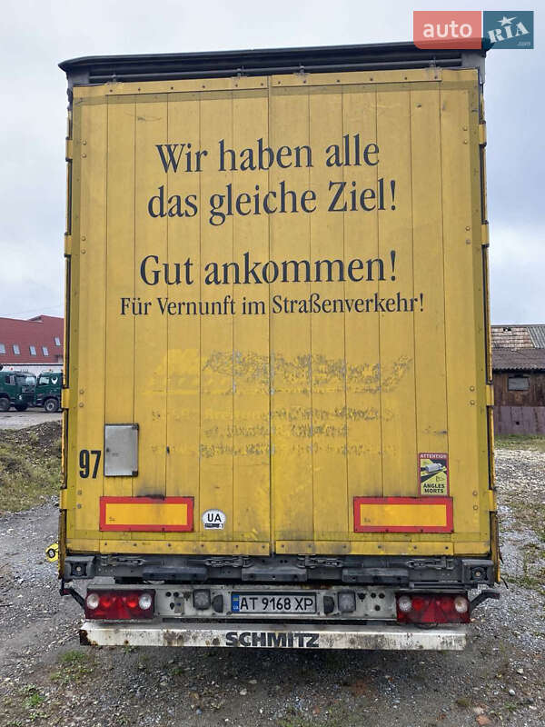 Тентований борт (штора) - напівпричіп Schmitz Cargobull S01 2010 в Болехові фото 3 Тентований борт (штора) - напівпричіп Schmitz Cargobull S01 2010 в Болехові