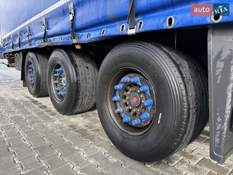 Тентованный борт (штора) - полуприцеп Schmitz Cargobull S01 2007 в Ужгороде