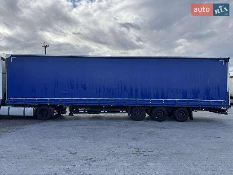 Тентованный борт (штора) - полуприцеп Schmitz Cargobull S01 2007 в Ужгороде