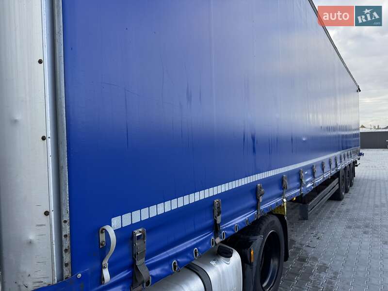 Тентованный борт (штора) - полуприцеп Schmitz Cargobull S01 2007 в Ужгороде