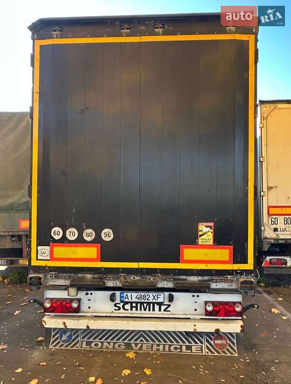 Тентованный борт (штора) - полуприцеп Schmitz Cargobull S01 2010 в Луцке