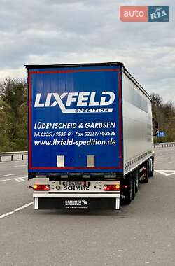 Тентованный борт (штора) - полуприцеп Schmitz Cargobull S01 2016 в Бродах