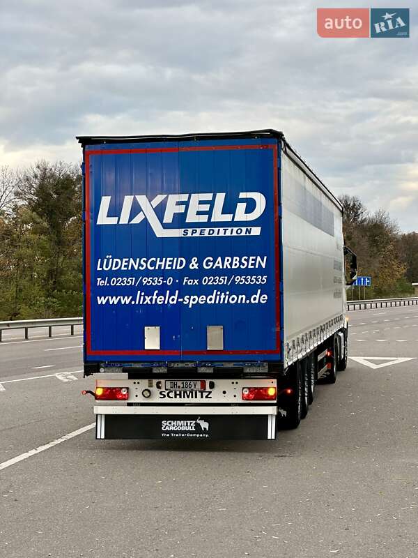 Тентованный борт (штора) - полуприцеп Schmitz Cargobull S01 2016 в Бродах фото Тентованный борт (штора) - полуприцеп Schmitz Cargobull S01 2016 в Бродах