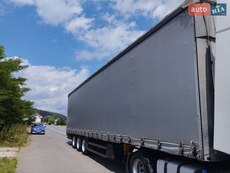 Тентованный борт (штора) - полуприцеп Schmitz Cargobull S01 2009 в Долине