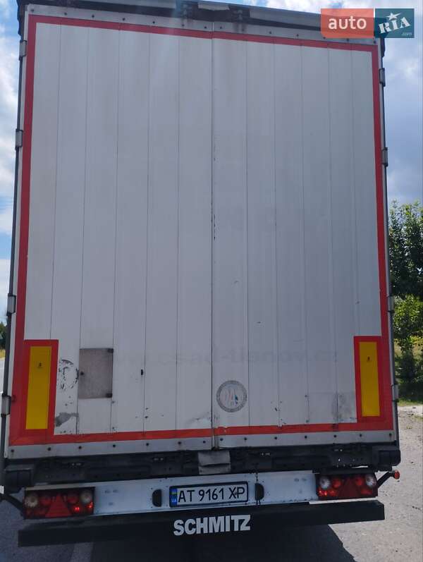 Тентованный борт (штора) - полуприцеп Schmitz Cargobull S01 2009 в Долине