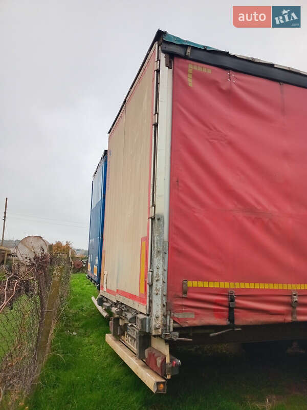 Тентований борт (штора) - напівпричіп Schmitz Cargobull S01 2008 в Арцизові фото 2 Тентований борт (штора) - напівпричіп Schmitz Cargobull S01 2008 в Арцизові