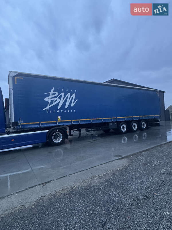 Тентований борт (штора) - напівпричіп Schmitz Cargobull S01 2011 в Рівному