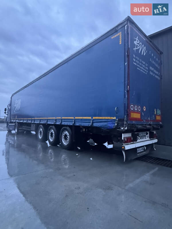 Тентований борт (штора) - напівпричіп Schmitz Cargobull S01 2011 в Рівному