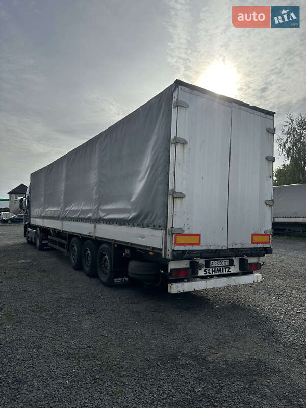 Тентований борт (штора) - напівпричіп Schmitz Cargobull S01 2003 в Луцьку