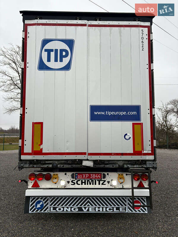 Тентованный борт (штора) - полуприцеп Schmitz Cargobull S01 2016 в Житомире