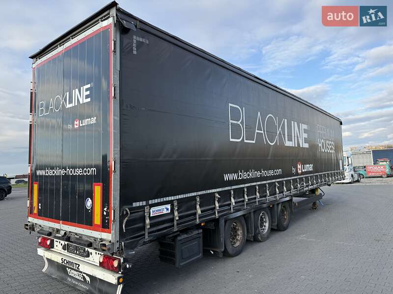 Тентованный борт (штора) - полуприцеп Schmitz Cargobull S01 2015 в Черновцах