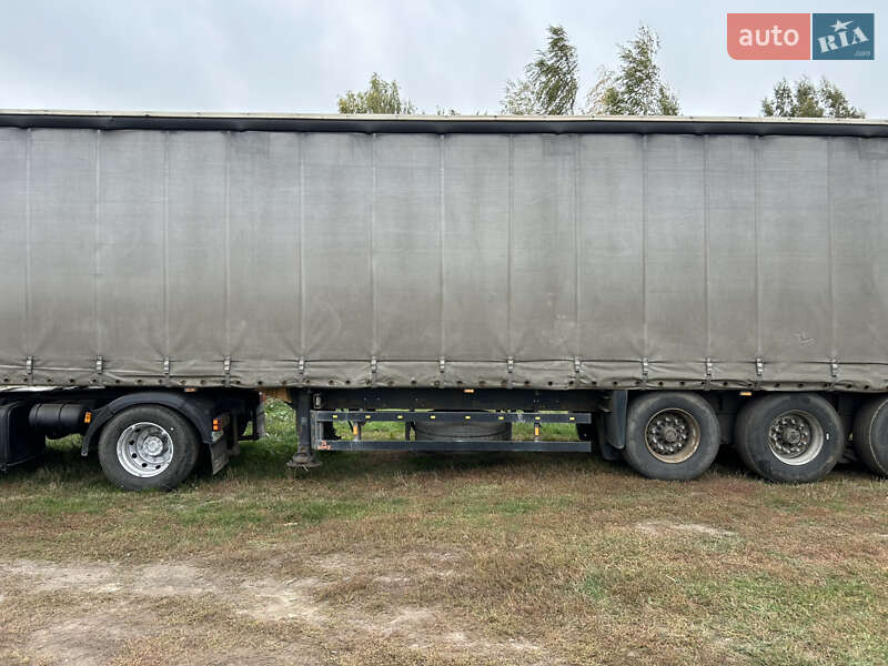Тентованный борт (штора) - полуприцеп Schmitz Cargobull S01 2003 в Недригайлове