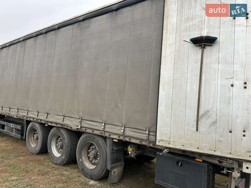 Тентованный борт (штора) - полуприцеп Schmitz Cargobull S01 2003 в Недригайлове