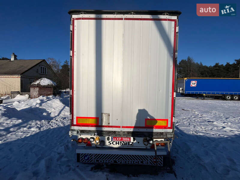 Тентований борт (штора) - напівпричіп Schmitz Cargobull S01 2016 в Житомирі