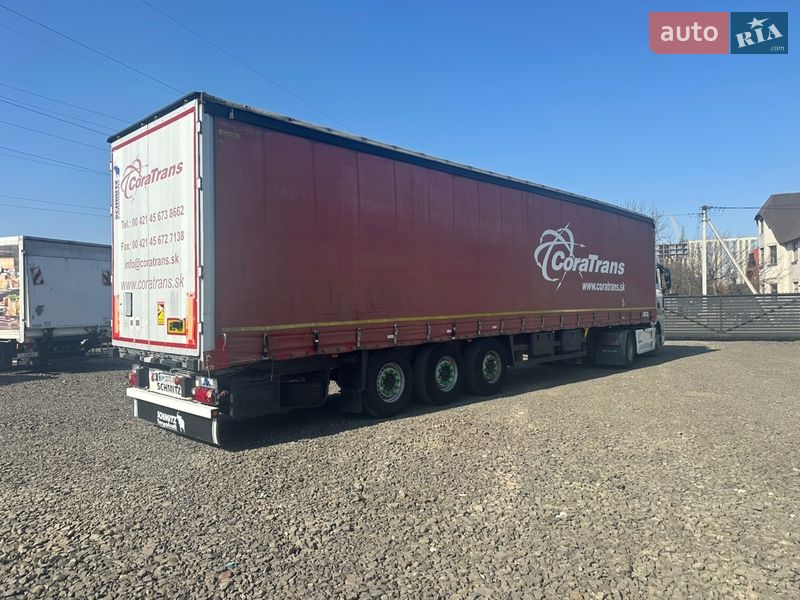 Тентованный борт (штора) - полуприцеп Schmitz Cargobull S01 2007 в Луцке