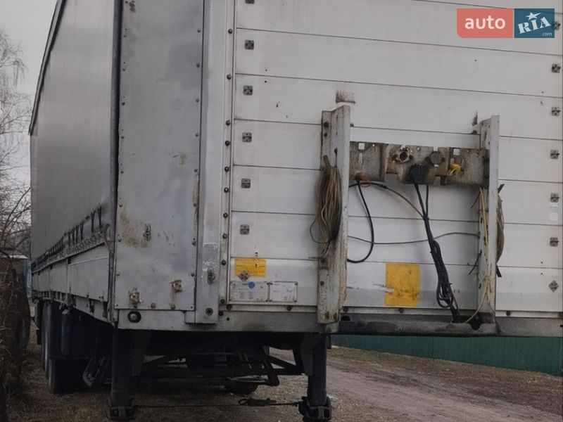 Тентованный борт (штора) - полуприцеп Schmitz Cargobull S01 2003 в Новой Басане