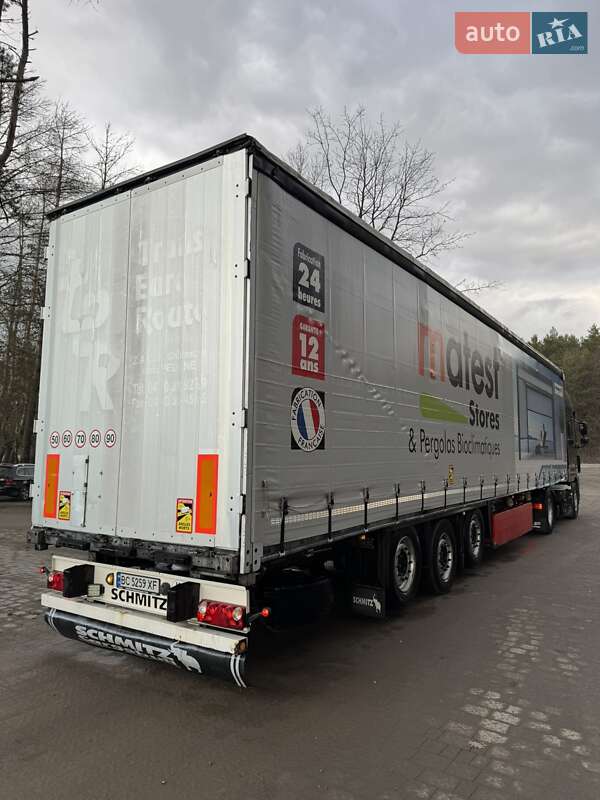 Тентований борт (штора) - напівпричіп Schmitz Cargobull S3 2008 в Львові
