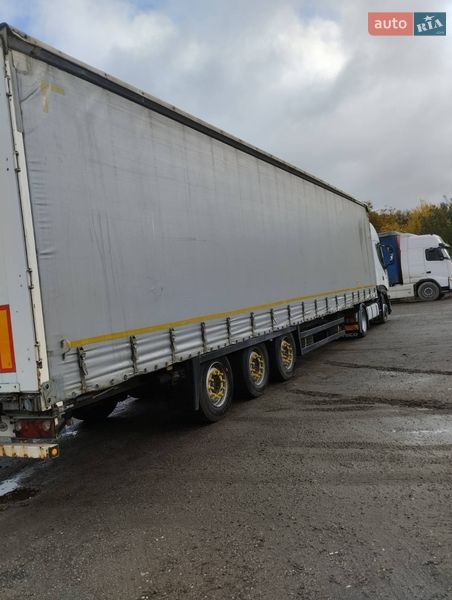 Тентований борт (штора) - напівпричіп Schmitz Cargobull S3 2008 в Львові