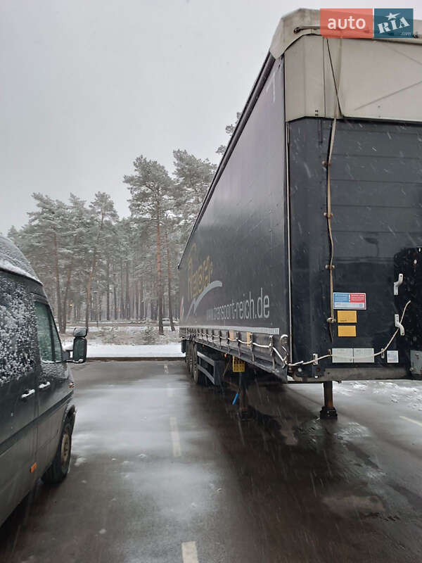 Тентованный борт (штора) - полуприцеп Schmitz Cargobull SAF 2018 в Луцке