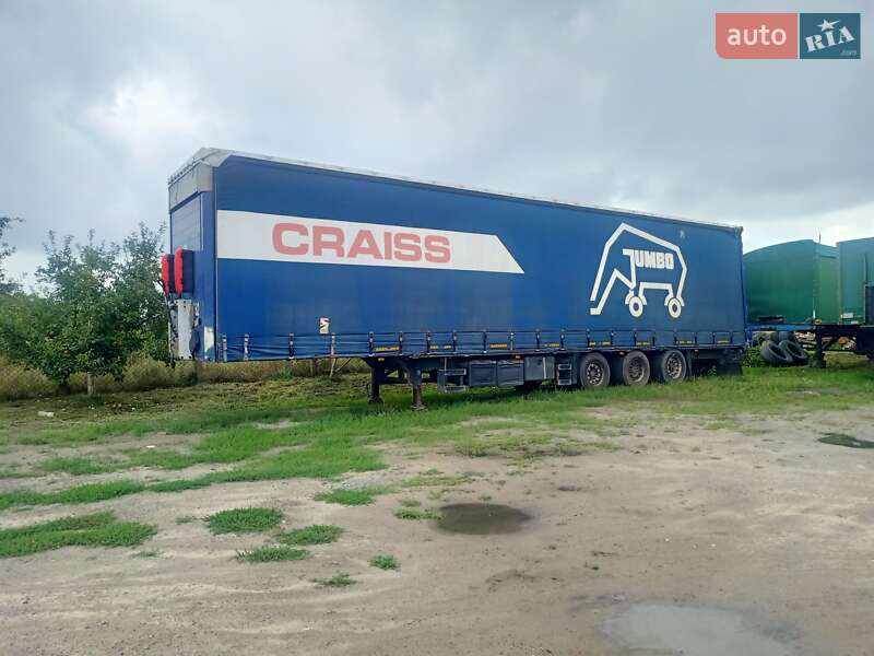 Тентованный борт (штора) - полуприцеп Schmitz Cargobull SAF 2004 в Каменке-Бугской фото 2 Тентованный борт (штора) - полуприцеп Schmitz Cargobull SAF 2004 в Каменке-Бугской