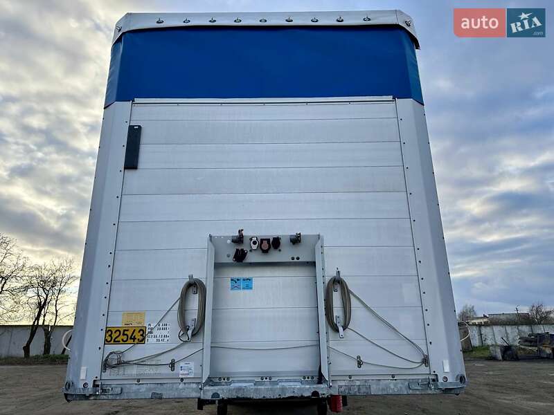 Тентований борт (штора) - напівпричіп Schmitz Cargobull SAF 2015 в Дубні