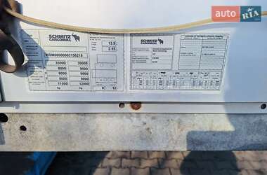Тентованный борт (штора) - полуприцеп Schmitz Cargobull SAF 2013 в 