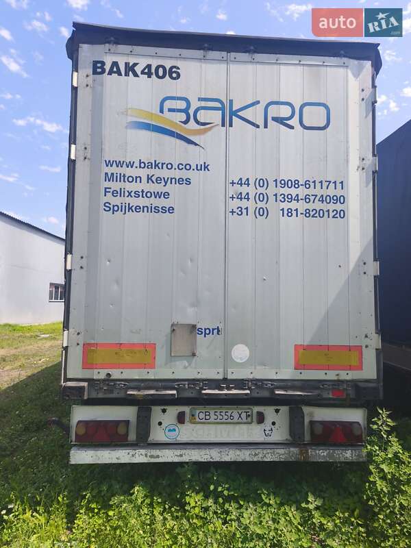 Тентованный борт (штора) - полуприцеп Schmitz Cargobull SAF 2004 в Чернигове фото 4 Тентованный борт (штора) - полуприцеп Schmitz Cargobull SAF 2004 в Чернигове