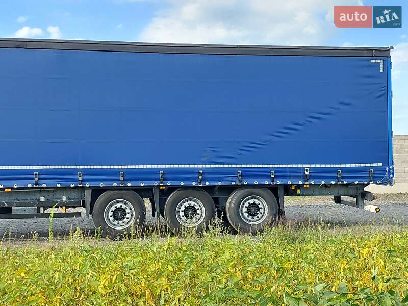 Тентованный борт (штора) - полуприцеп Schmitz Cargobull SAF 2014 в Луцке