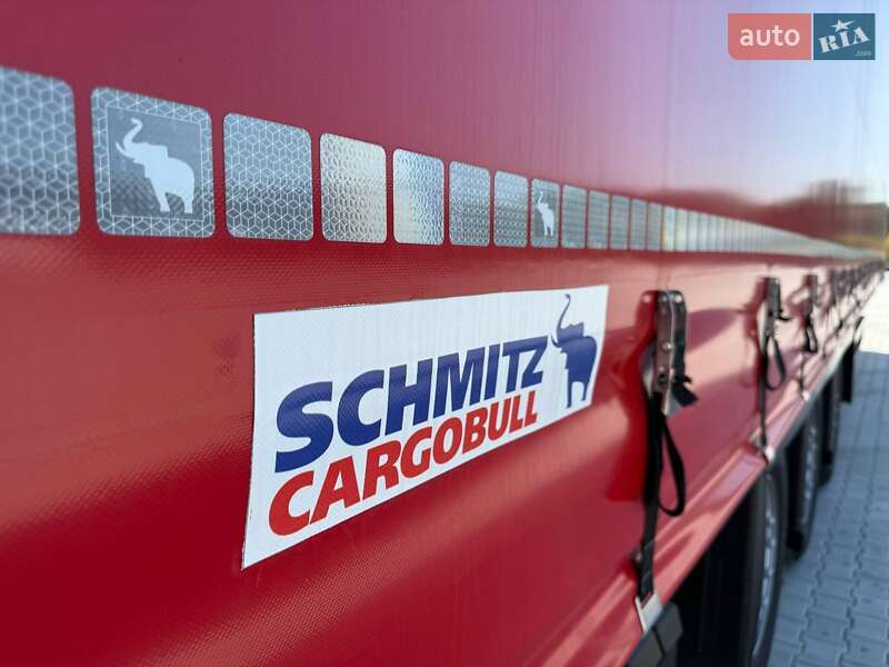 Тентованный борт (штора) - полуприцеп Schmitz Cargobull SAF 2017 в Дубно